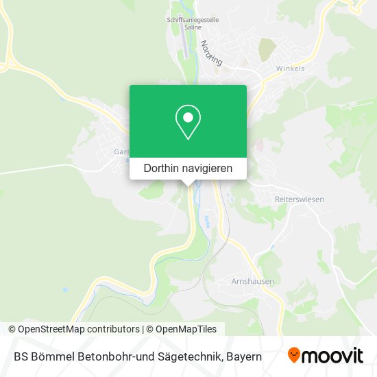 BS Bömmel Betonbohr-und Sägetechnik Karte