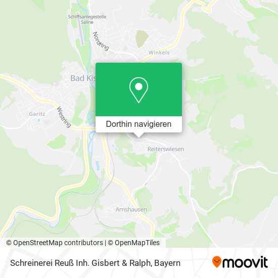 Schreinerei Reuß Inh. Gisbert & Ralph Karte
