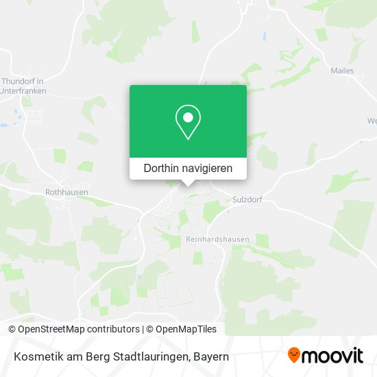 Kosmetik am Berg Stadtlauringen Karte