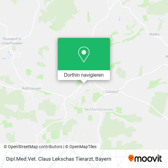 Dipl.Med.Vet. Claus Lekschas Tierarzt Karte