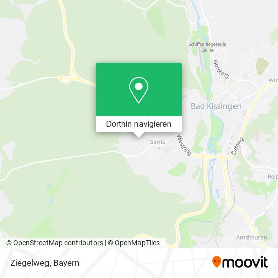 Ziegelweg Karte