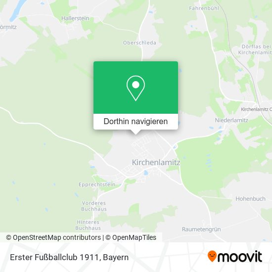 Erster Fußballclub 1911 Karte