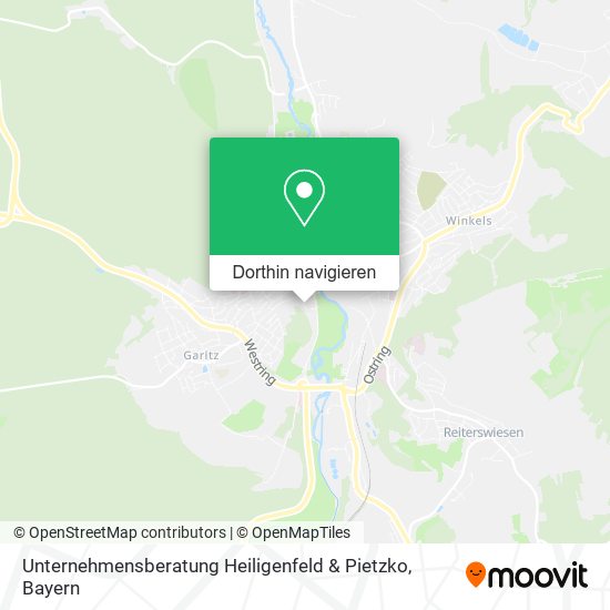 Unternehmensberatung Heiligenfeld & Pietzko Karte