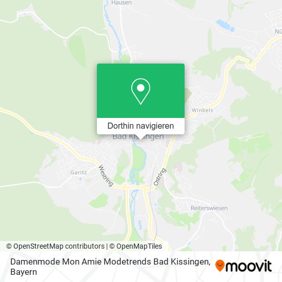 Damenmode Mon Amie Modetrends Bad Kissingen Karte
