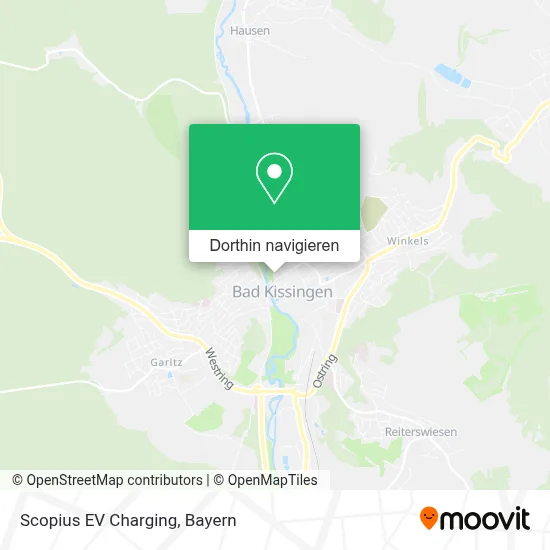 Scopius EV Charging Karte