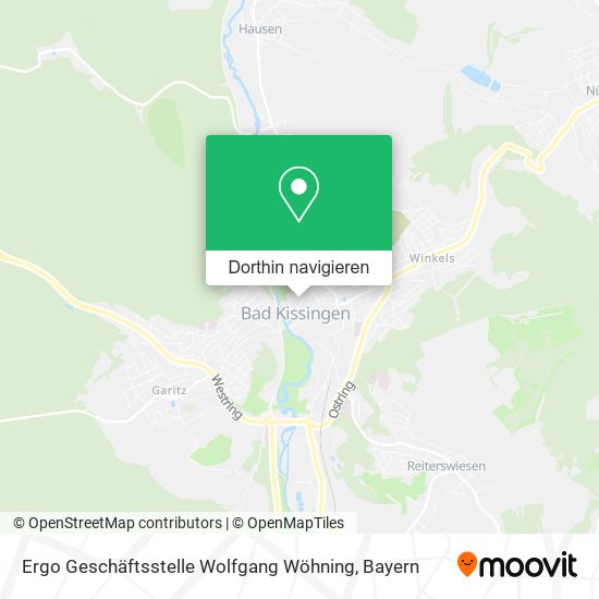 Ergo Geschäftsstelle Wolfgang Wöhning Karte