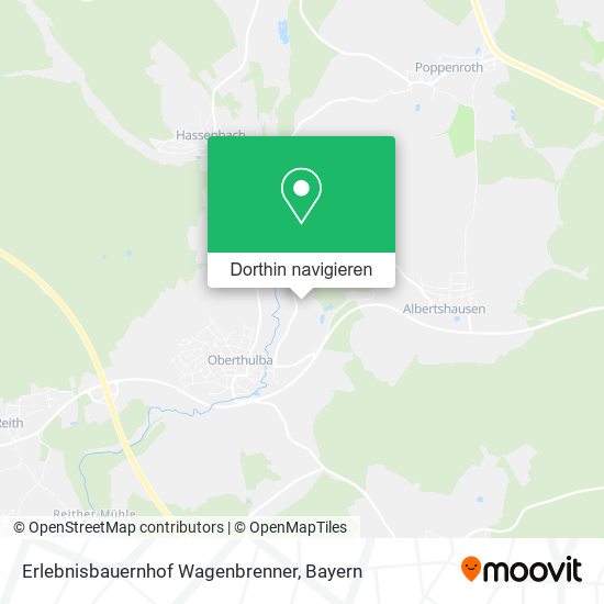 Erlebnisbauernhof Wagenbrenner Karte