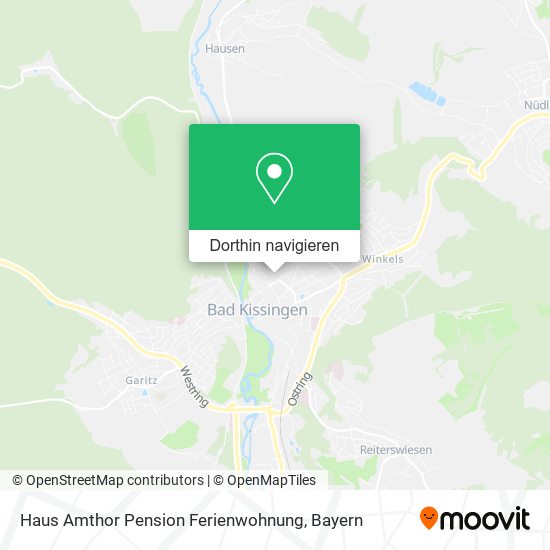 Haus Amthor Pension Ferienwohnung Karte