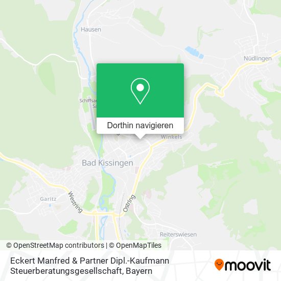 Eckert Manfred & Partner Dipl.-Kaufmann Steuerberatungsgesellschaft Karte