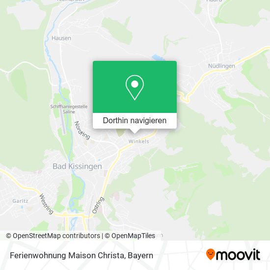 Ferienwohnung Maison Christa Karte