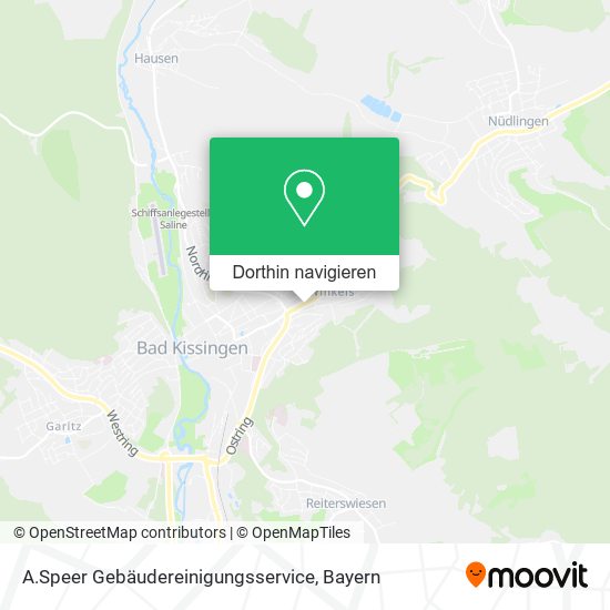 A.Speer Gebäudereinigungsservice Karte
