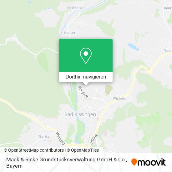 Mack & Rinke Grundstücksverwaltung GmbH & Co. Karte