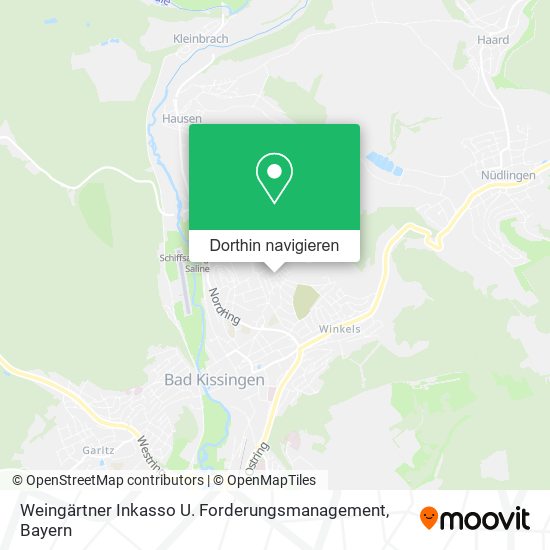 Weingärtner Inkasso U. Forderungsmanagement Karte