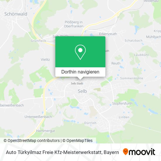 Auto Türkyilmaz Freie Kfz-Meisterwerkstatt Karte