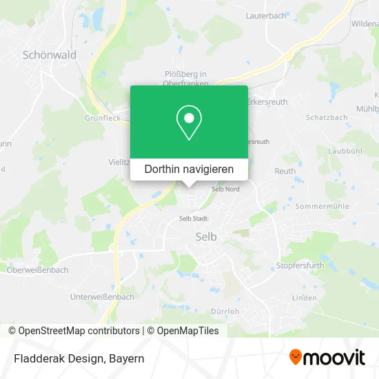 Fladderak Design Karte