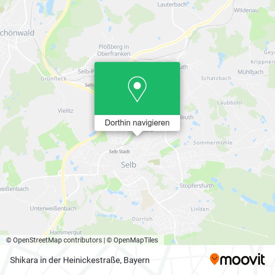 Shikara in der Heinickestraße Karte
