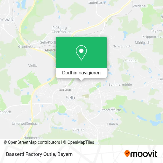 Bassetti Factory Outle Karte