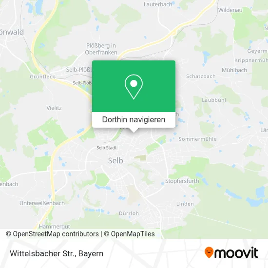 Wittelsbacher Str. Karte