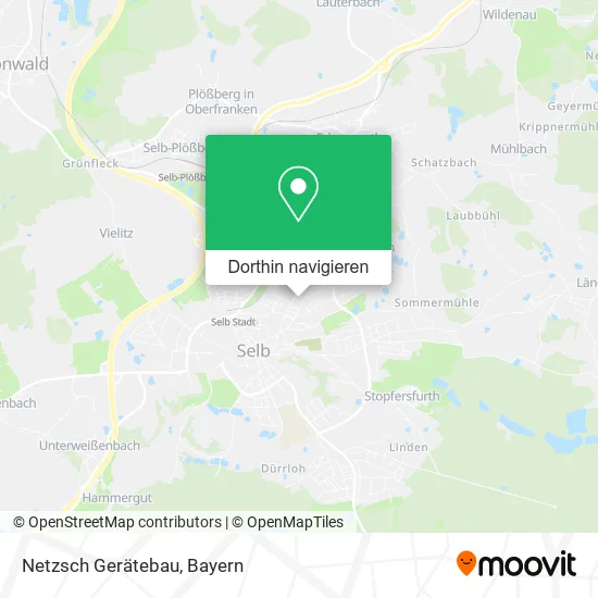 Netzsch Gerätebau Karte