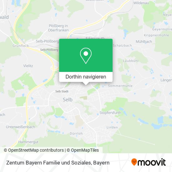 Zentum Bayern Familie und Soziales Karte