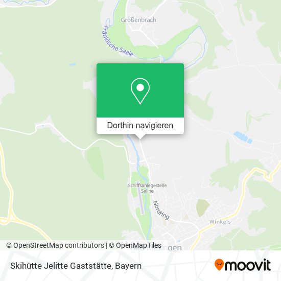 Skihütte Jelitte Gaststätte Karte