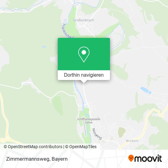 Zimmermannsweg Karte