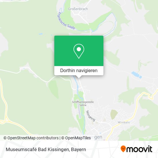 Museumscafé Bad Kissingen Karte