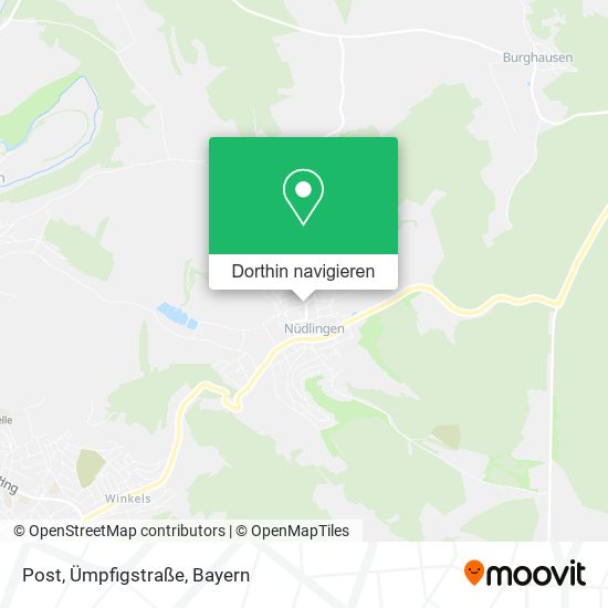 Post, Ümpfigstraße Karte
