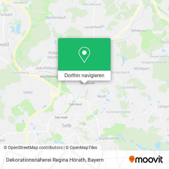 Dekorationsnäherei Regina Hörath Karte