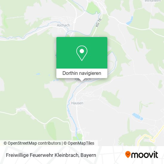 Freiwillige Feuerwehr Kleinbrach Karte