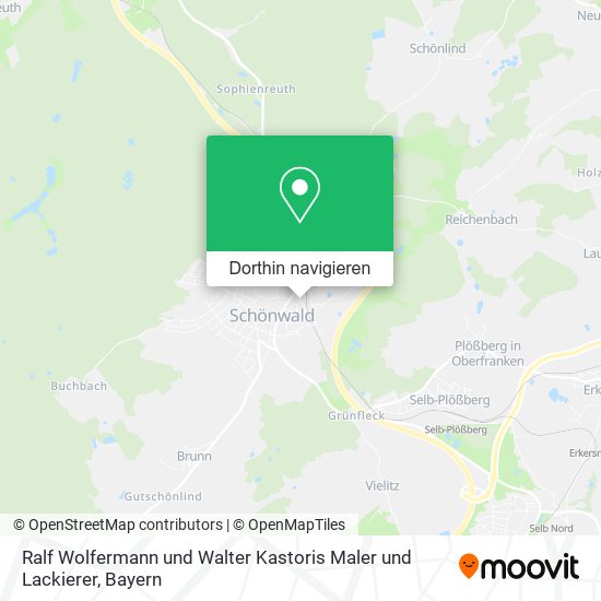 Ralf Wolfermann und Walter Kastoris Maler und Lackierer Karte