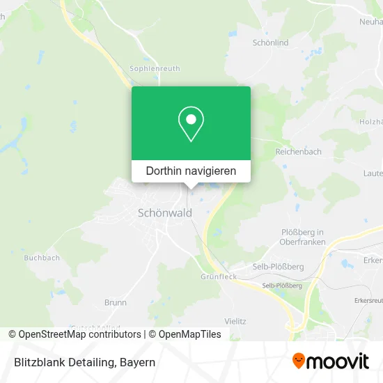 Blitzblank Detailing Karte