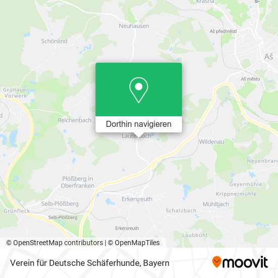 Verein für Deutsche Schäferhunde Karte