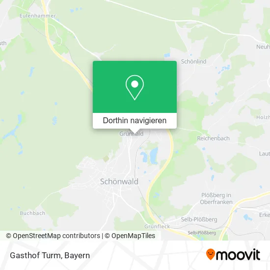 Gasthof Turm Karte