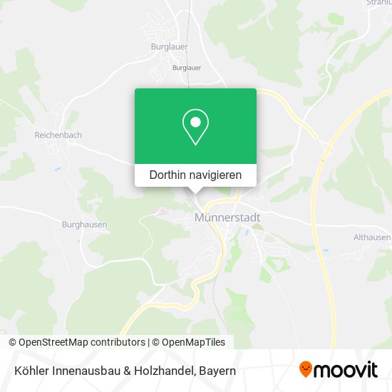 Köhler Innenausbau & Holzhandel Karte