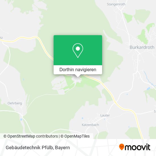 Gebäudetechnik Pfülb Karte
