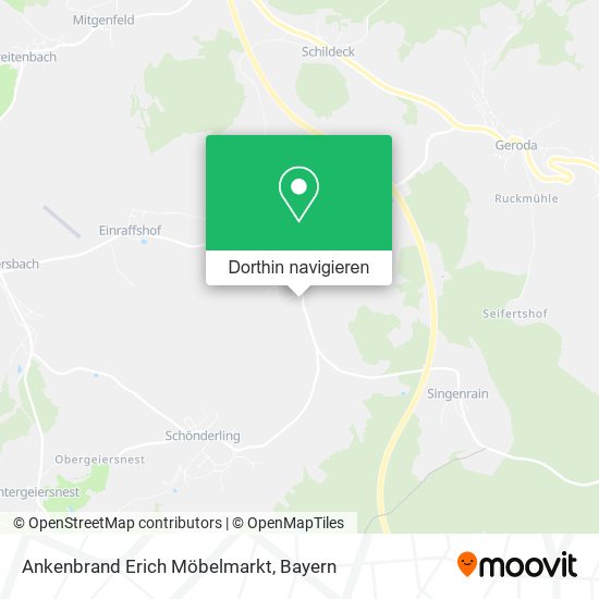Ankenbrand Erich Möbelmarkt Karte