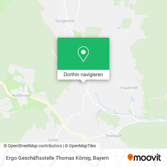 Ergo Geschäftsstelle Thomas Körnig Karte