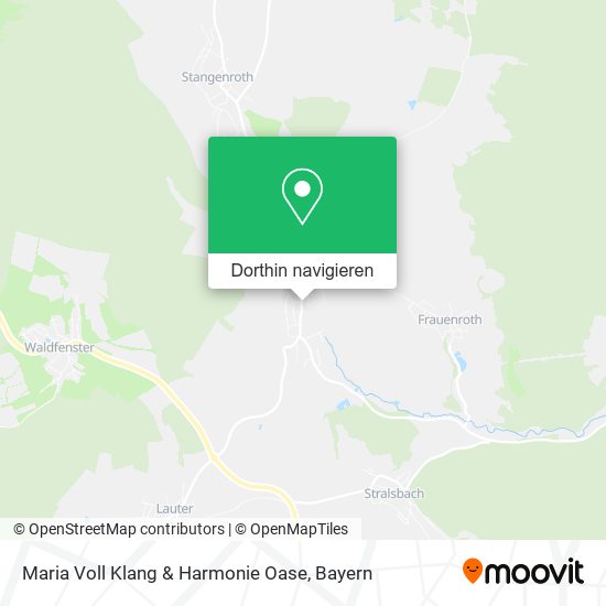 Maria Voll Klang & Harmonie Oase Karte