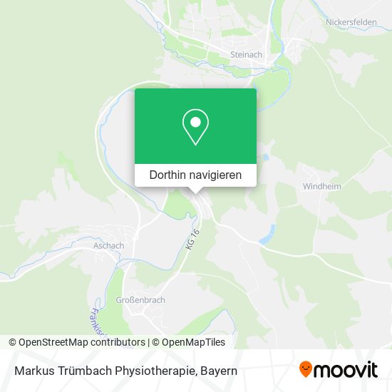 Markus Trümbach Physiotherapie Karte