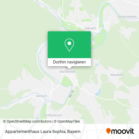 Appartementhaus Laura-Sophia Karte