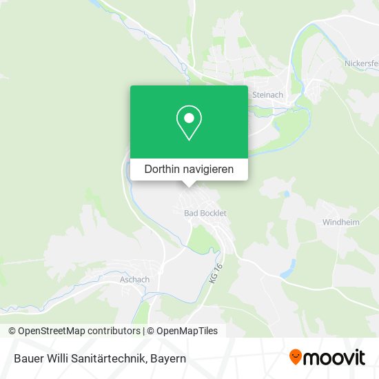 Bauer Willi Sanitärtechnik Karte