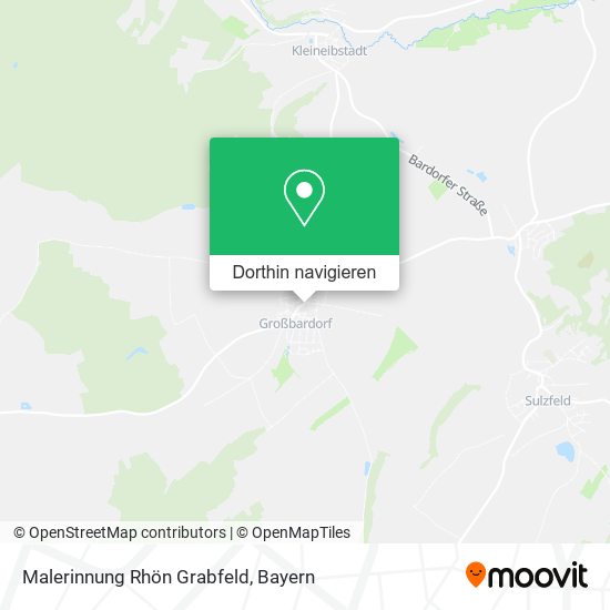 Malerinnung Rhön Grabfeld Karte