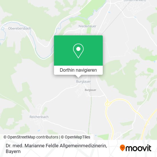 Dr. med. Marianne Feldle Allgemeinmedizinerin Karte