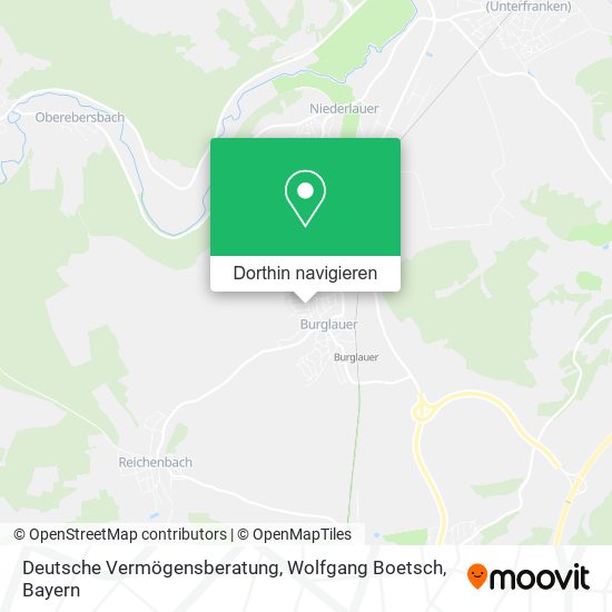 Deutsche Vermögensberatung, Wolfgang Boetsch Karte