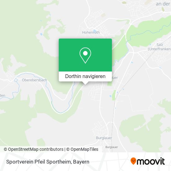 Sportverein Pfeil Sportheim Karte