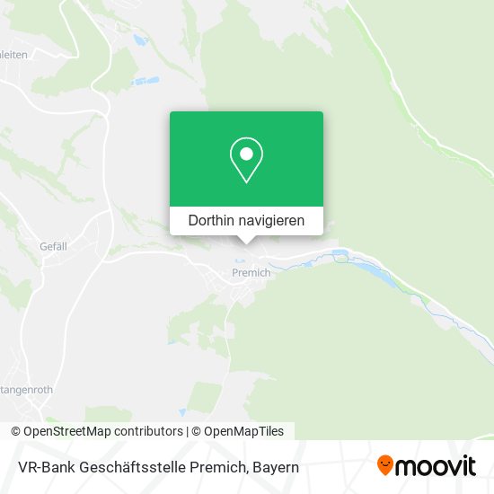 VR-Bank Geschäftsstelle Premich Karte