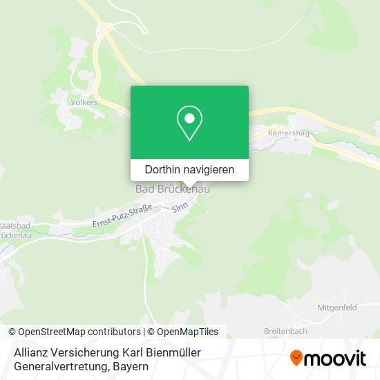 Allianz Versicherung Karl Bienmüller Generalvertretung Karte