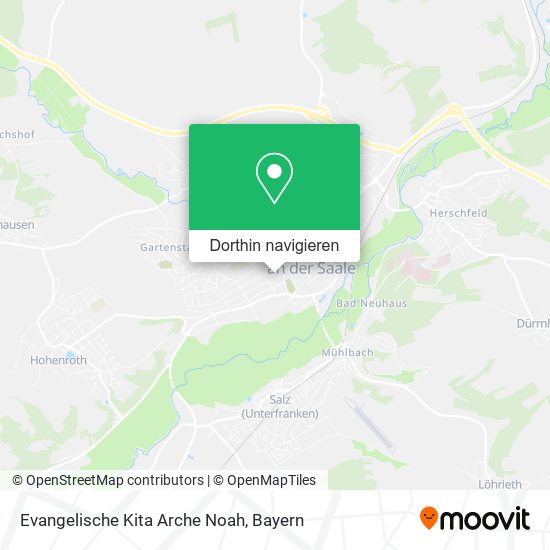 Evangelische Kita Arche Noah Karte