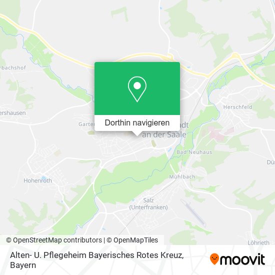 Alten- U. Pflegeheim Bayerisches Rotes Kreuz Karte